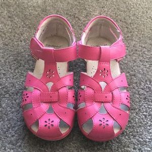 KIDS! Pediped pink sandals